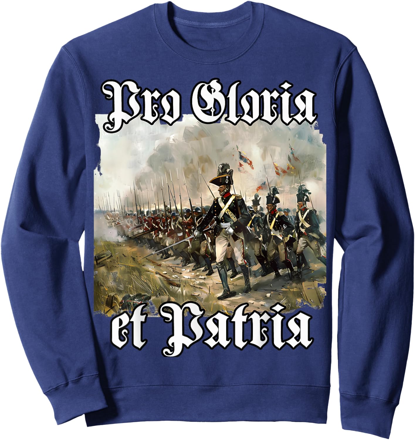Prussian Line Infantry | Frederick the Great soldiers Sweatshirt - Sweatshirt | Navy