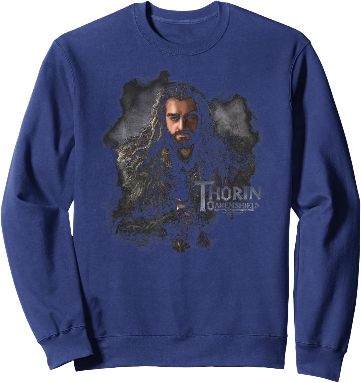 The Hobbit Thorin Oakenshield Sweatshirt - Sweatshirt | Navy