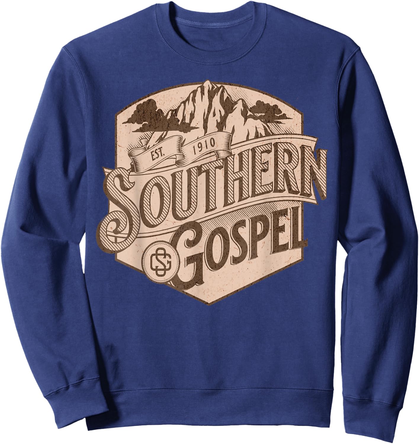 Southern Gospel Music - Religious Music - Hymns Sweatshirt - Sweatshirt | Navy
