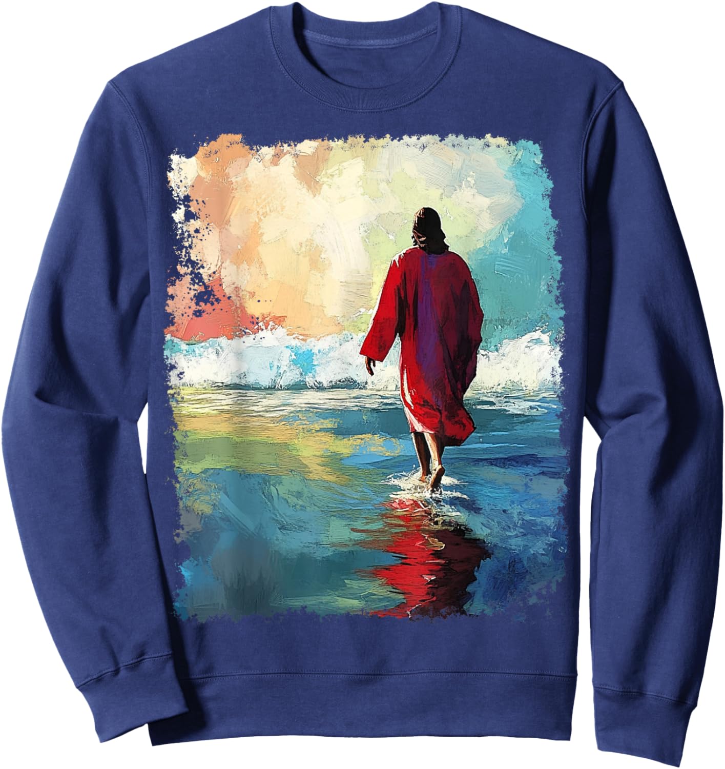 Jesus Christ Clothing Sweatshirt - Sweatshirt | Navy