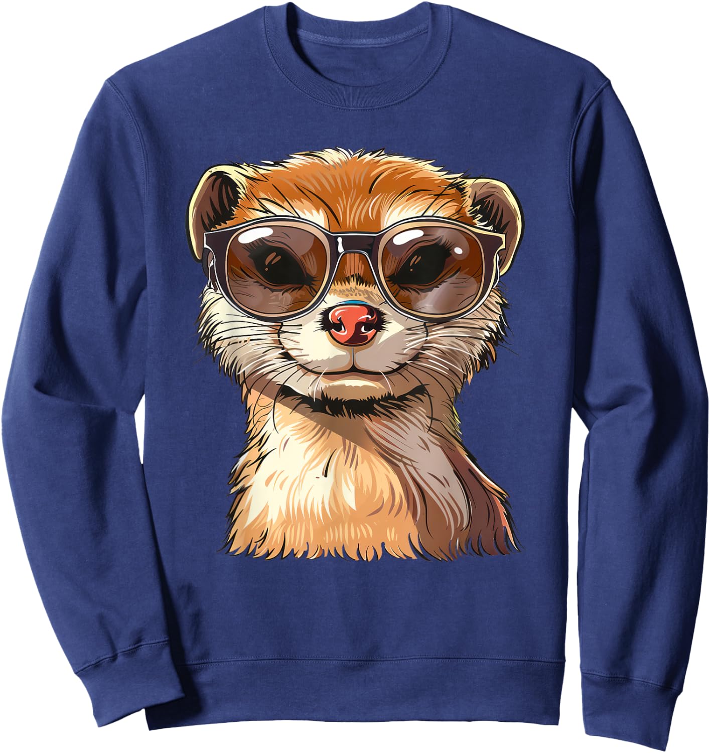 Mongoose Sunglasses Sweatshirt - Sweatshirt | Navy