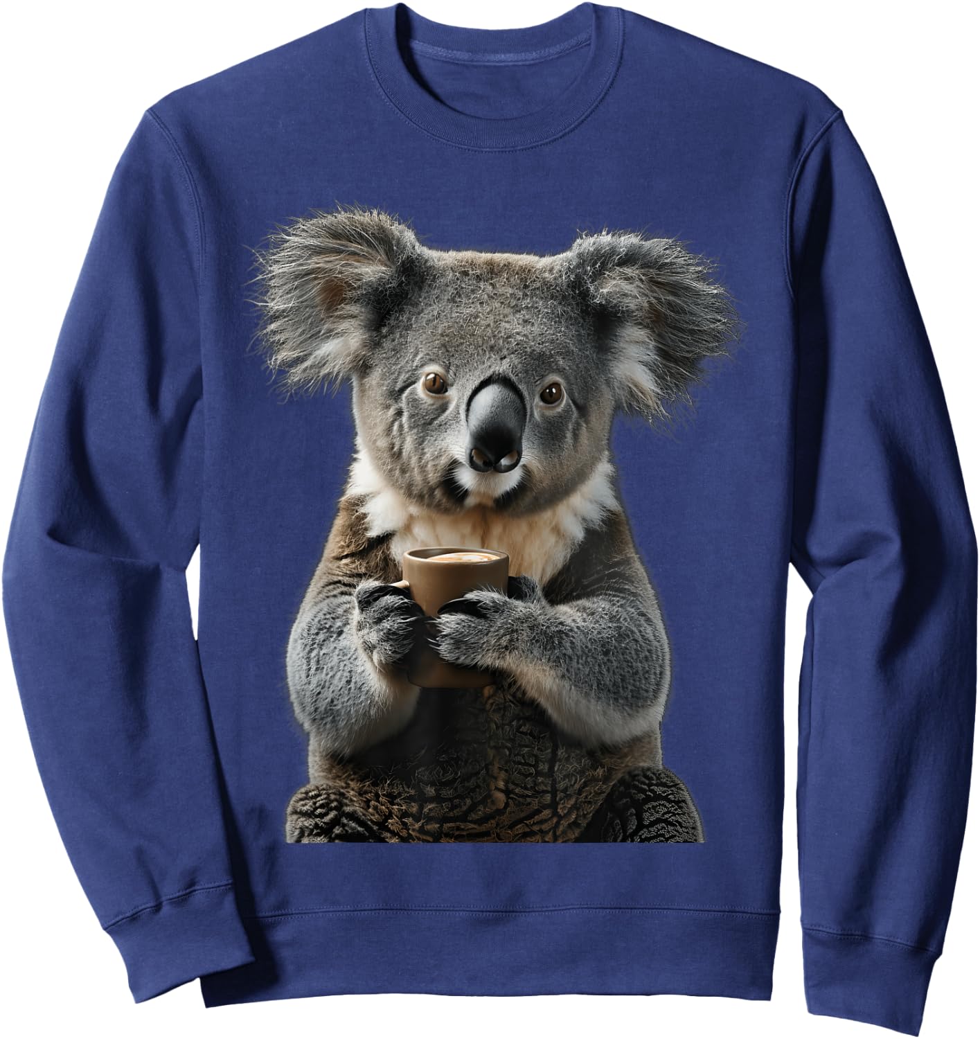 Koala Coffee Sweatshirt - Sweatshirt | Navy