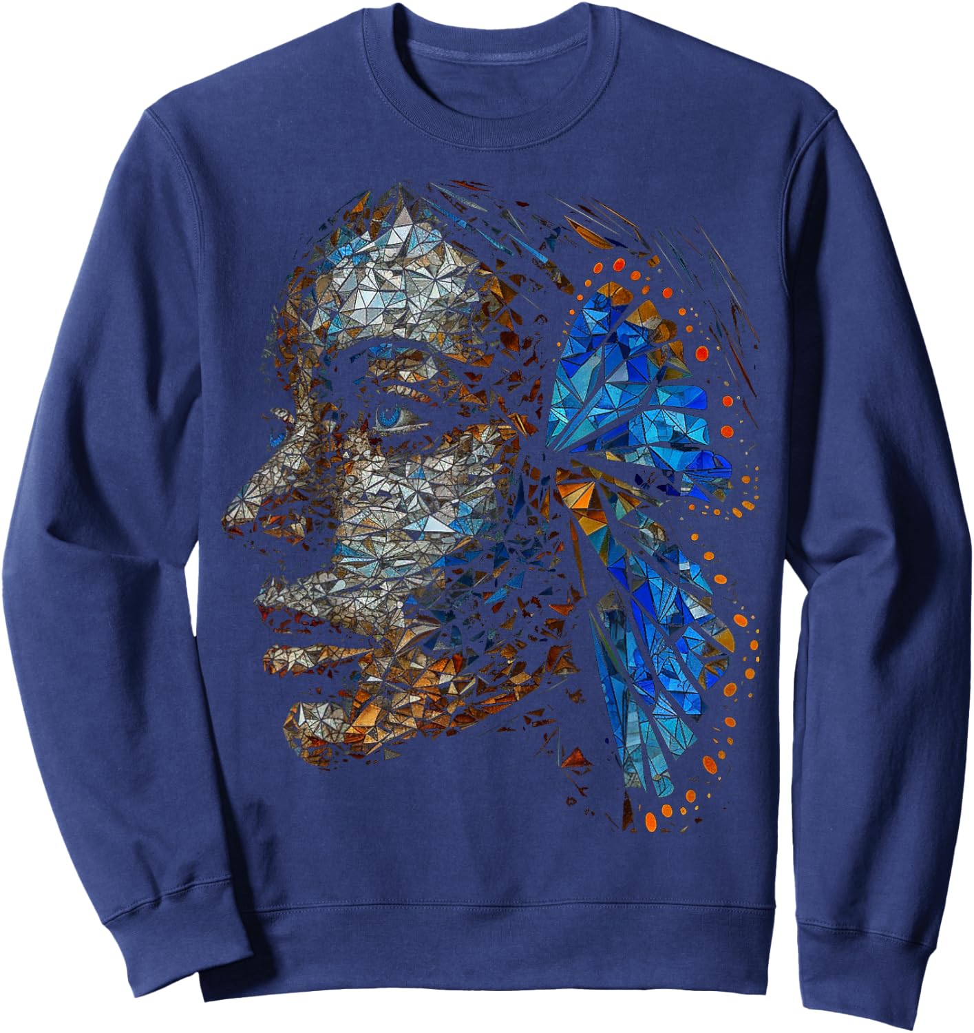 Butterfly Fantasy - Artwork Animal Butterfly Sweatshirt - Sweatshirt | Navy