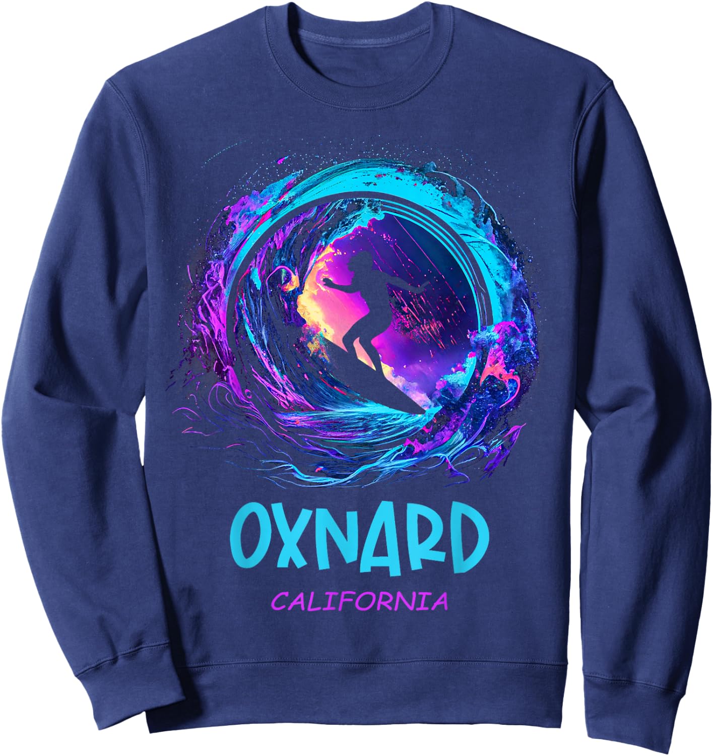 Oxnard California Sweatshirt - Sweatshirt | Navy