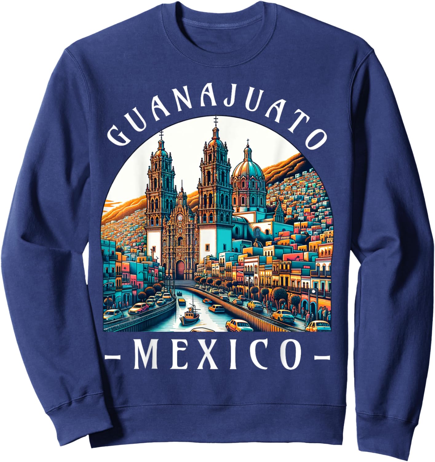 Guanajuato Mexico Sweatshirt - Sweatshirt | Navy