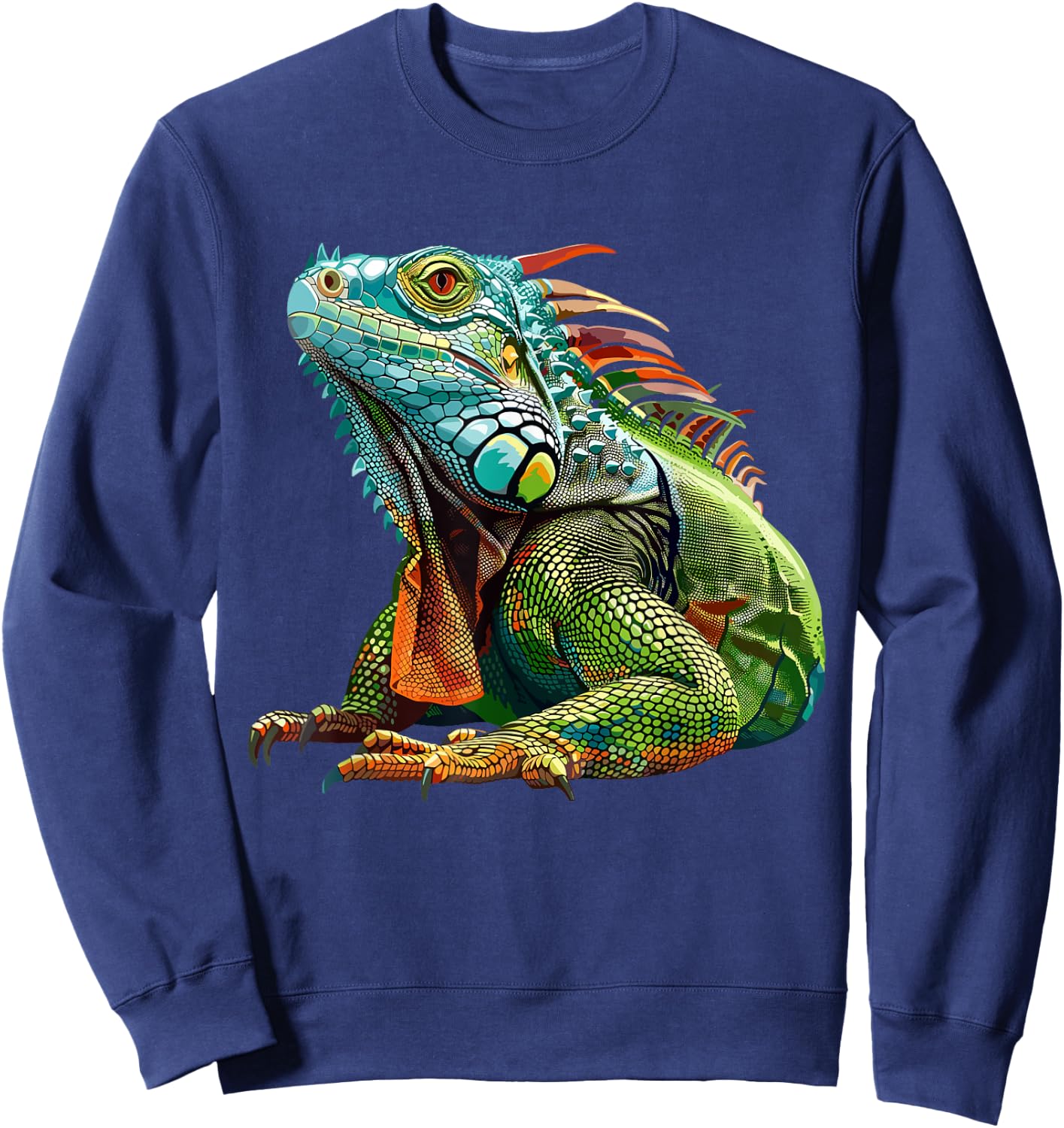 Iguana Sweatshirt - Sweatshirt | Navy