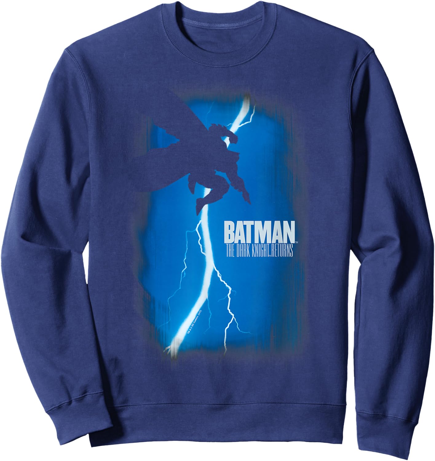 Batman The Dark Knight Returns Cover Sweatshirt - Sweatshirt | Navy