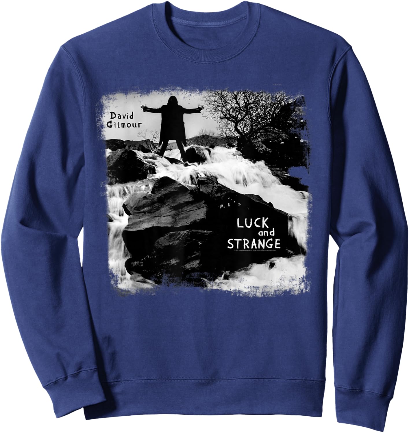 David Gilmour Luck and Strange Sweatshirt - Sweatshirt | Navy
