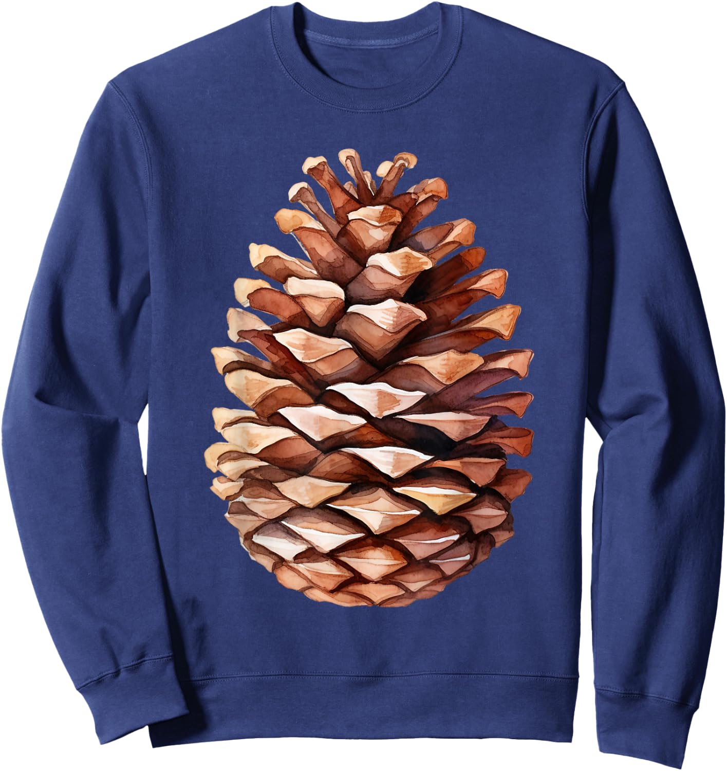 Pretend I'm A Pinecone Funny Pine Cone Easy Lazy Costume Sweatshirt - Sweatshirt | Navy