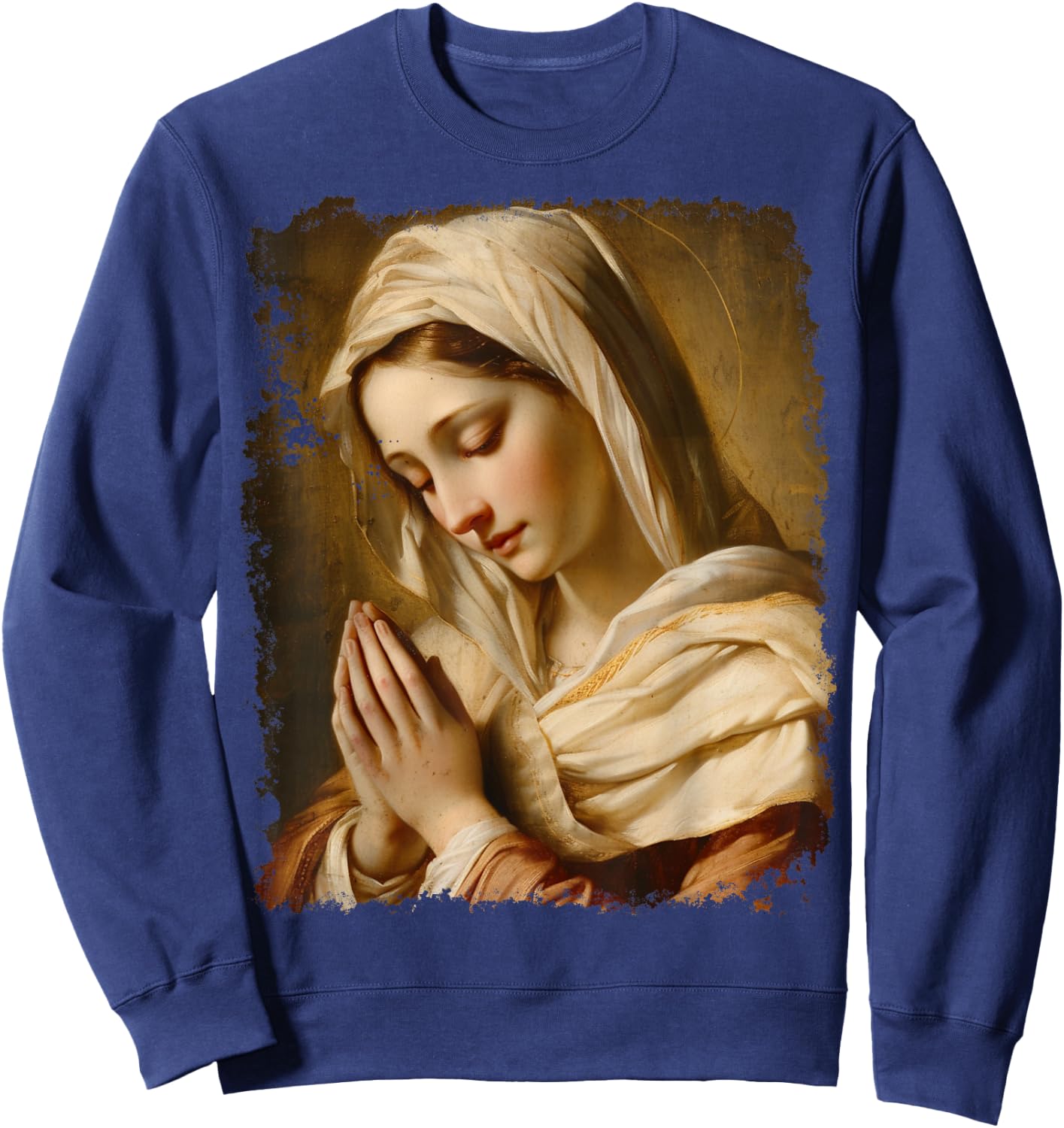 Mary Mother of Jesus Sweatshirt - Sweatshirt | Navy