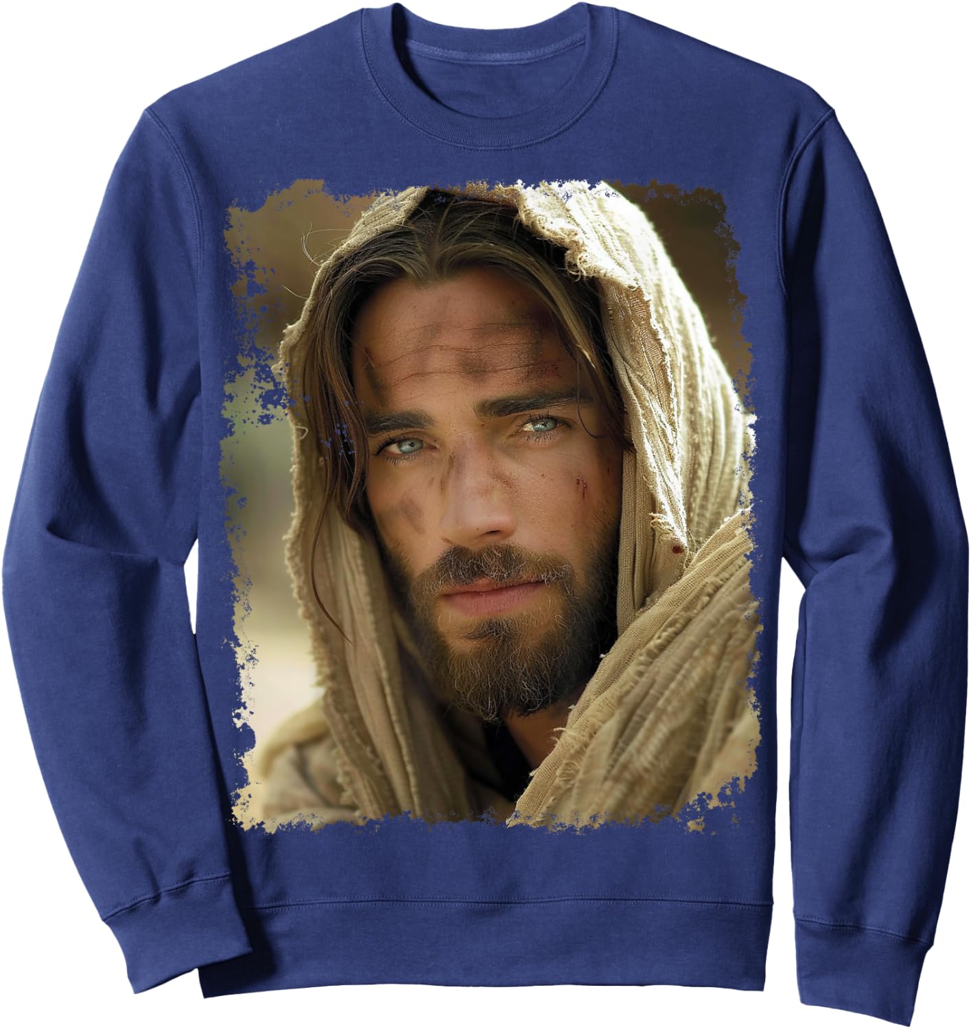 Jesus Christ Sweatshirt - Sweatshirt | Navy