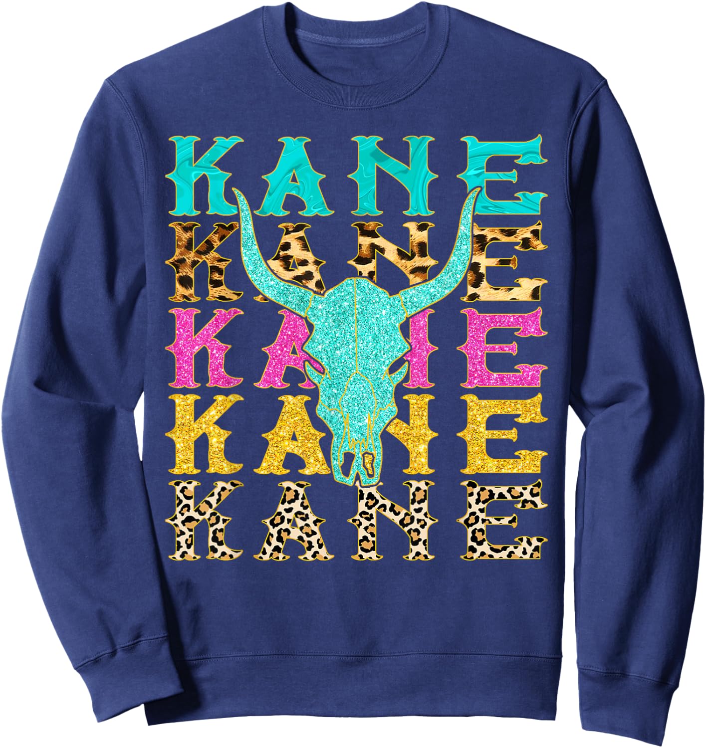 Kane 90s Personalized, Kane Birthday Idea, Kane Family Pride Sweatshirt - Sweatshirt | Navy