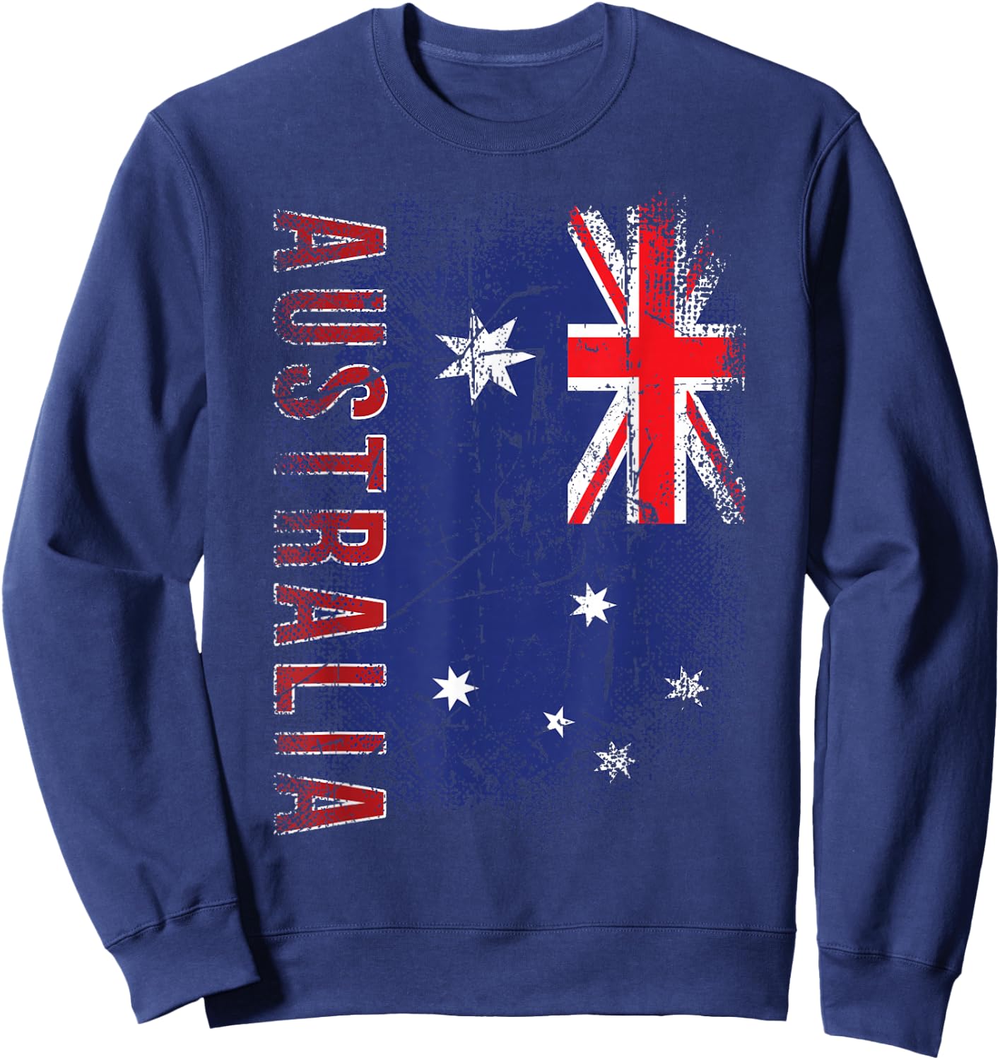 Flag Of Australia Day Australian Love Australia Sweatshirt - Sweatshirt | Navy