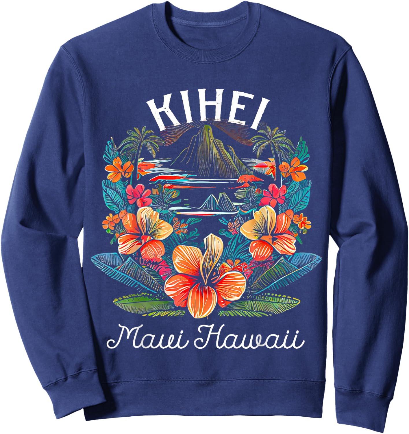 Maui Hawaii Kihei Sweatshirt - Sweatshirt | Navy