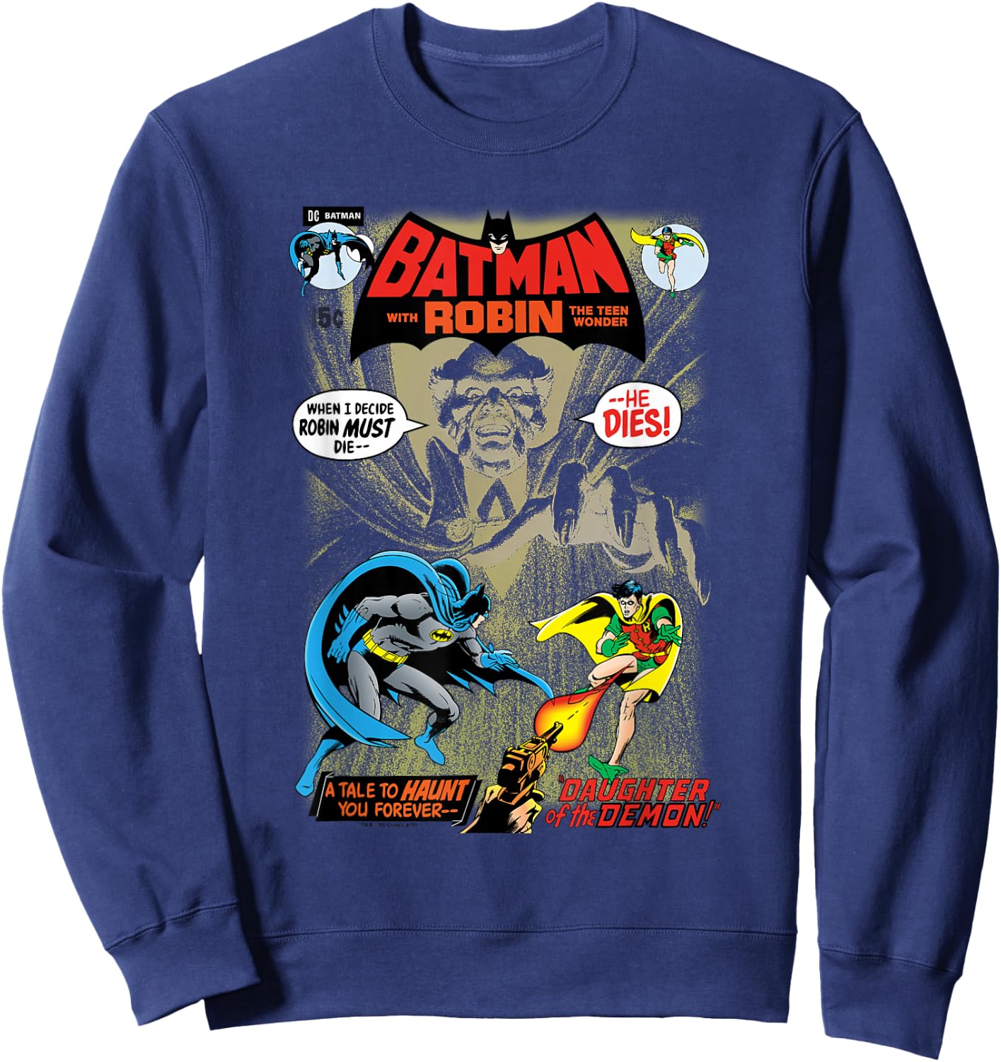 Batman #232 Cover Sweatshirt - Sweatshirt | Navy