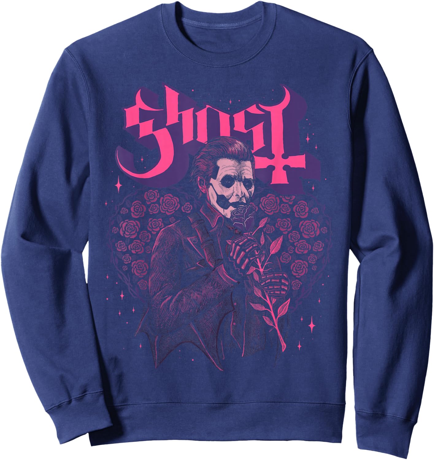 Ghost - Bouquet IV Sweatshirt - Sweatshirt | Navy