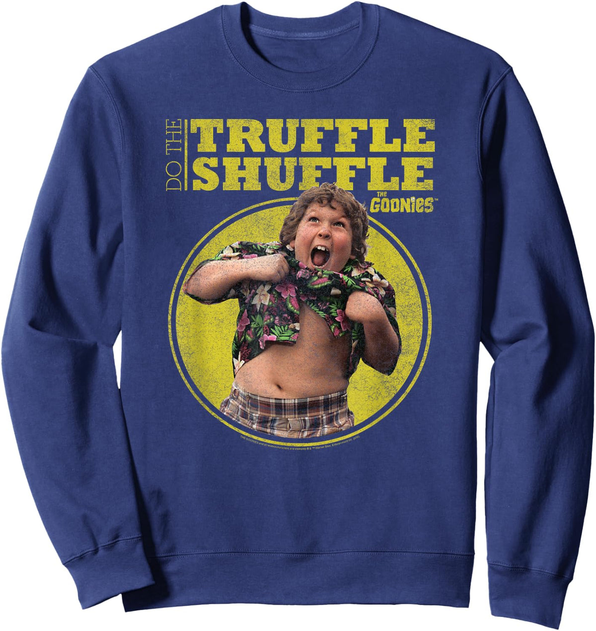 The Goonies Chunk Truffle Shuffle Sweatshirt - Sweatshirt | Navy