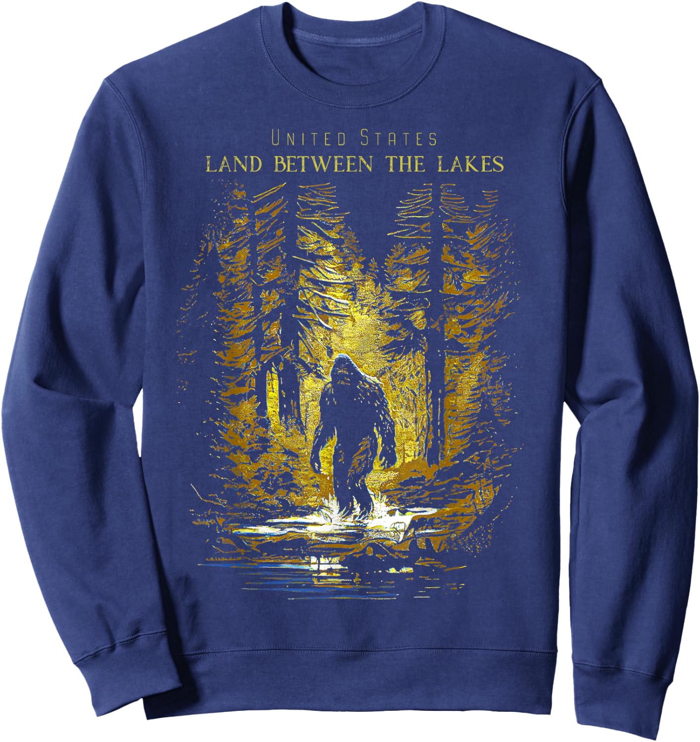 Land Between the Lakes United States Sweatshirt - Sweatshirt | Navy