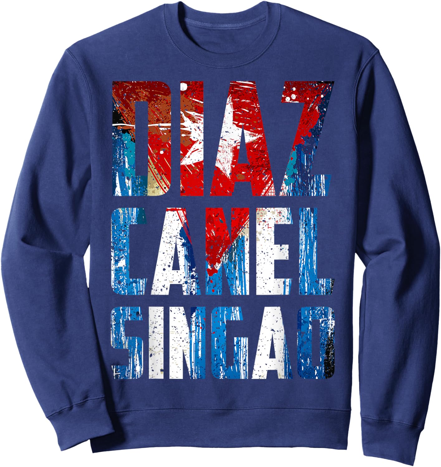 Diaz Canel Singao Sweatshirt - Sweatshirt | Navy