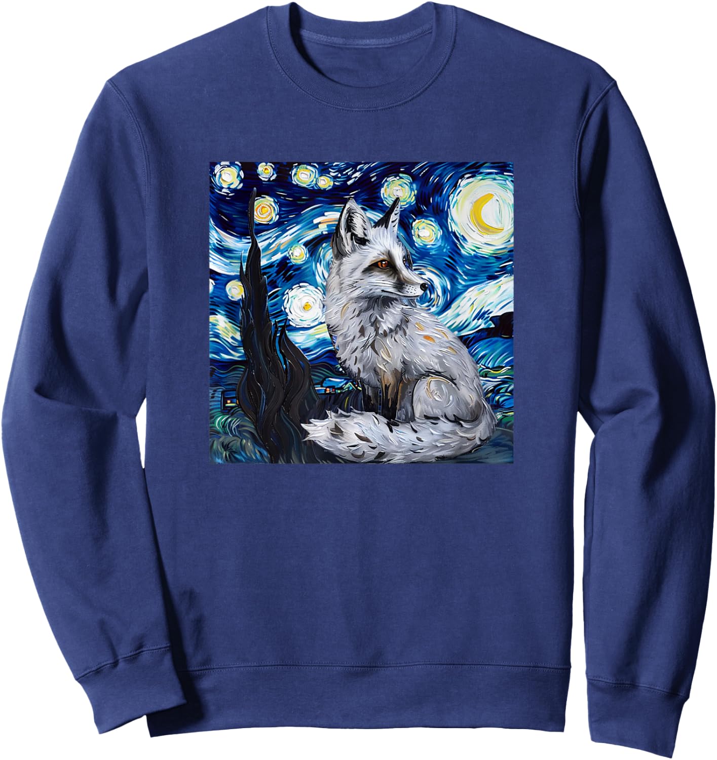 Canadian Marble Fox Sweatshirt - Sweatshirt | Navy