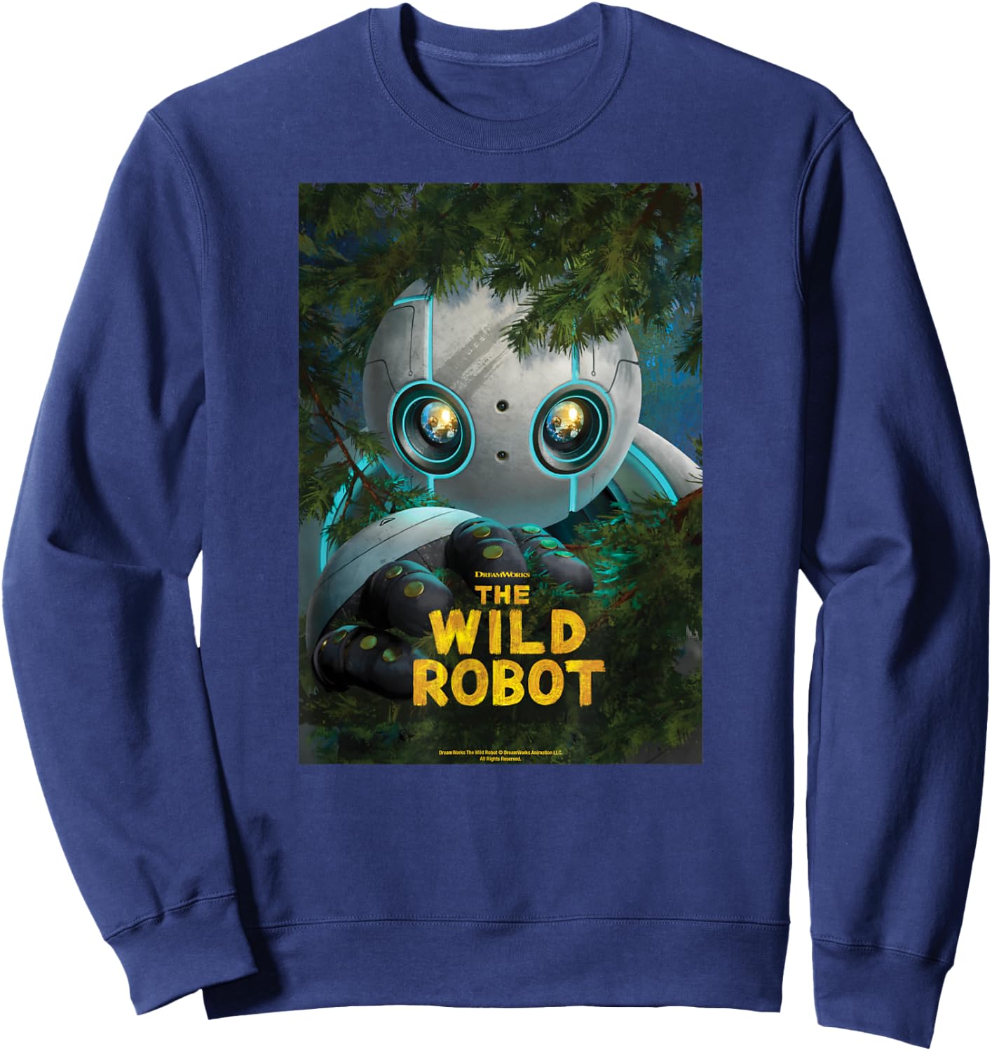 DreamWorks The Wild Robot Poster Sweatshirt - Sweatshirt | Navy
