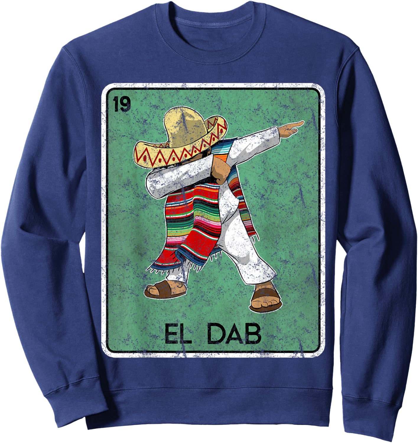 El Dab Card Sweatshirt - Sweatshirt | Navy