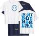(2Sided Front+Back) In My Boy Mom Era mother's day T-Shirt - T-Shirt | Navy