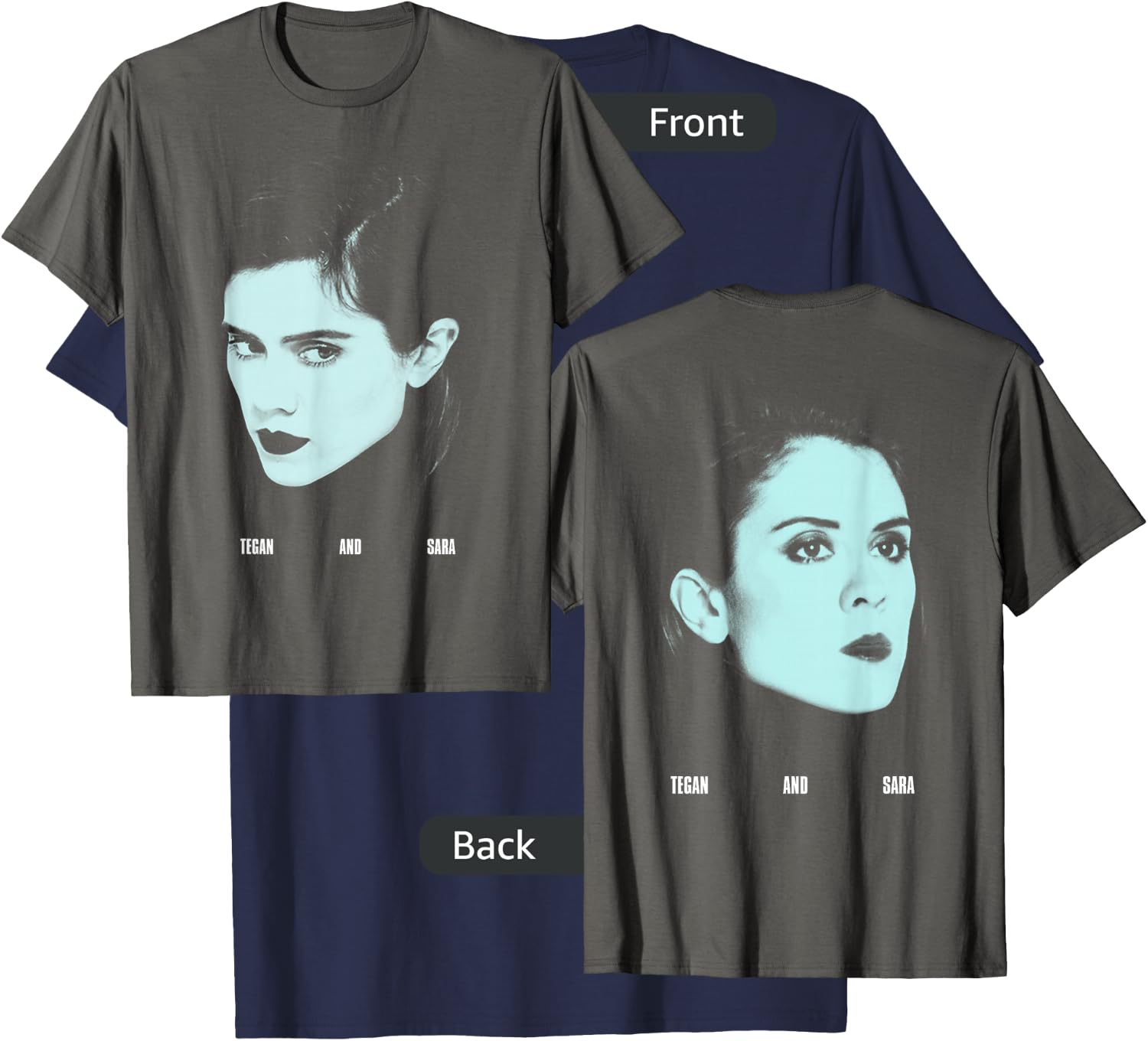 Tegan and Sara - Love You to Death T-Shirt - T-Shirt | Navy