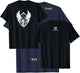 Amazon Games - New World Covenant Logo , Men's Black Small Classic Fit Short Sleeve Cotton T-Shirt - T-Shirt | Navy