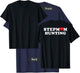 Stepmom Hunting Funny Family Humor saying ( on back ) T-Shirt - T-Shirt | Navy