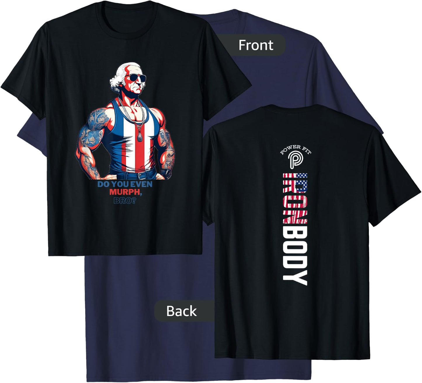 Do you even Murph, Bro? T-Shirt - T-Shirt | Navy