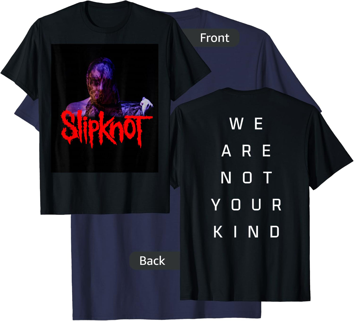 Slipknot Official We Are Not Your Kind Album Cover T-Shirt - T-Shirt | Navy