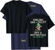 Feeling Sad Buy A Motorcycle Funny Biker Skull - On Back T-Shirt - T-Shirt | Navy