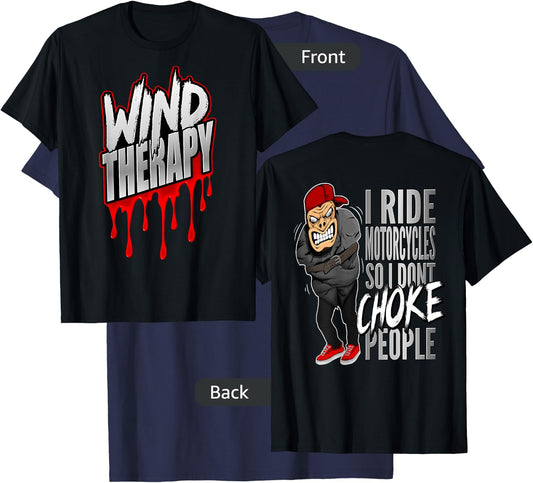 So I dont choke people T-Shirt - T-Shirt | Navy