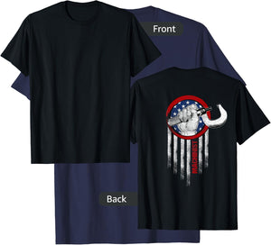 Machinist Gifts Design On Back Of Clothing T-Shirt - T-Shirt | Navy