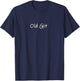 Funny silly grumpy old git birthday retirement gift T-Shirt - T-Shirt | Navy