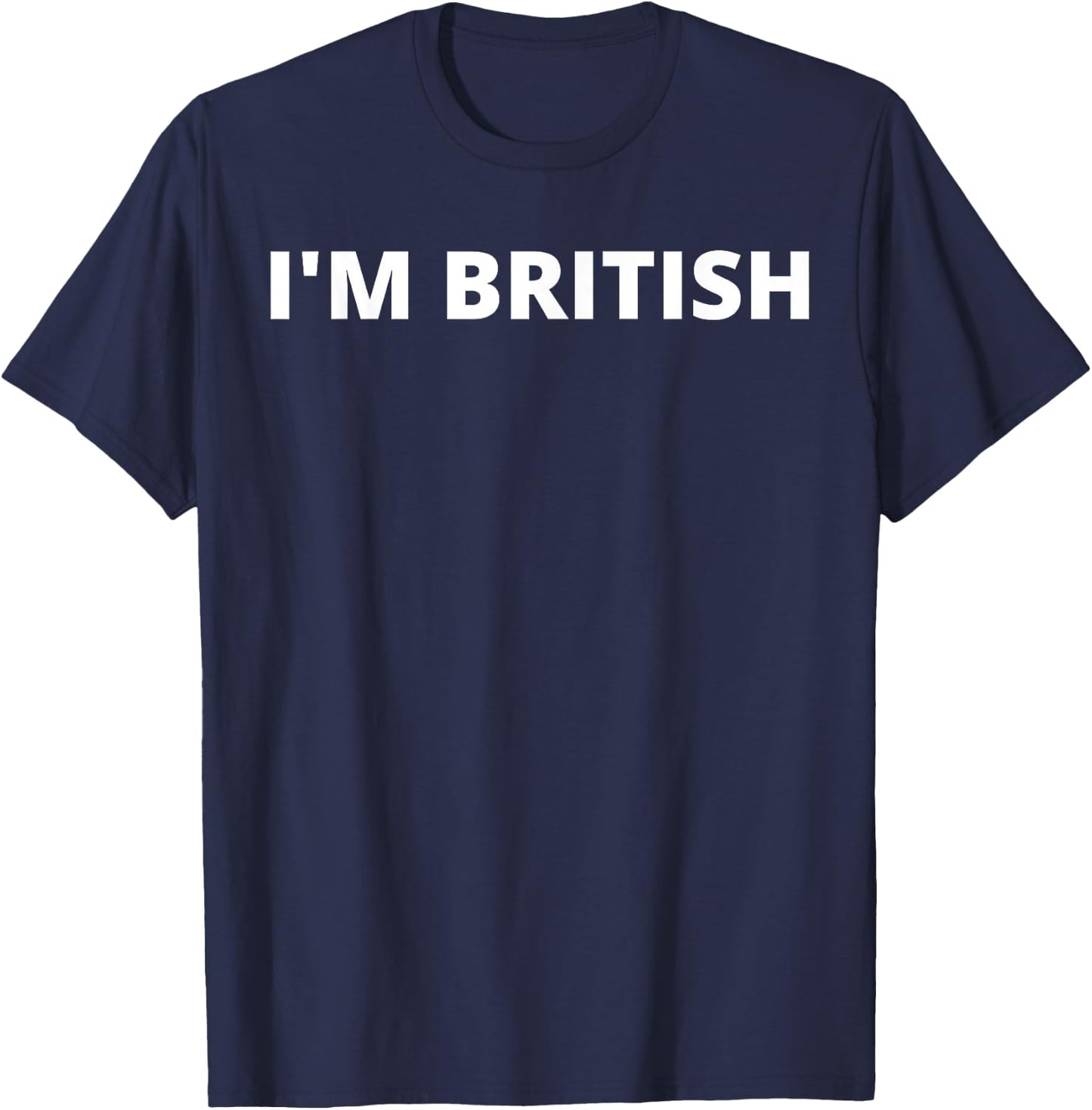 I'm British T-Shirt - T-Shirt | Navy