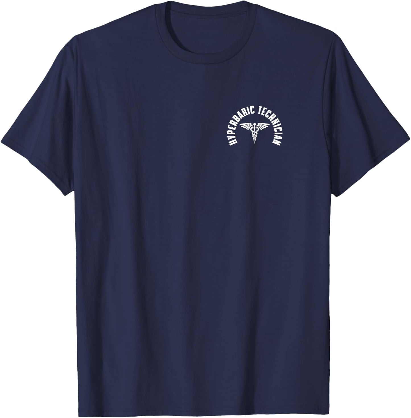 Hyperbaric Technician Pocket Apparel Underwater Medicine T-Shirt - T-Shirt | Navy