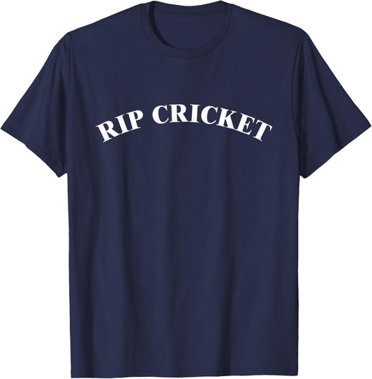 RIP Cricket - Kristi Noem's Dog - Funny Noem Dog Cricket T-Shirt - T-Shirt | Navy