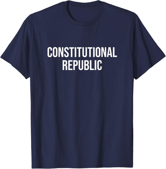 Constitutional Republic T-Shirt - T-Shirt | Navy