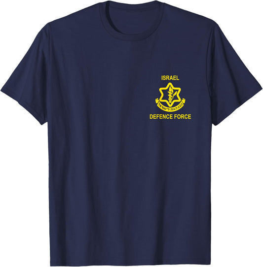 Israel Army (IDF) T Shirt, Israel Defense Force T-Shirt - T-Shirt | Navy