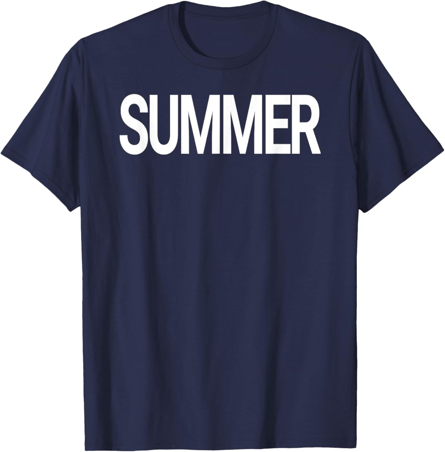 Shirt That Says Summer - That Says Summer T-Shirt - T-Shirt | Navy