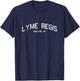 Lyme Regis, Dorset, England, UK T-Shirt - T-Shirt | Navy