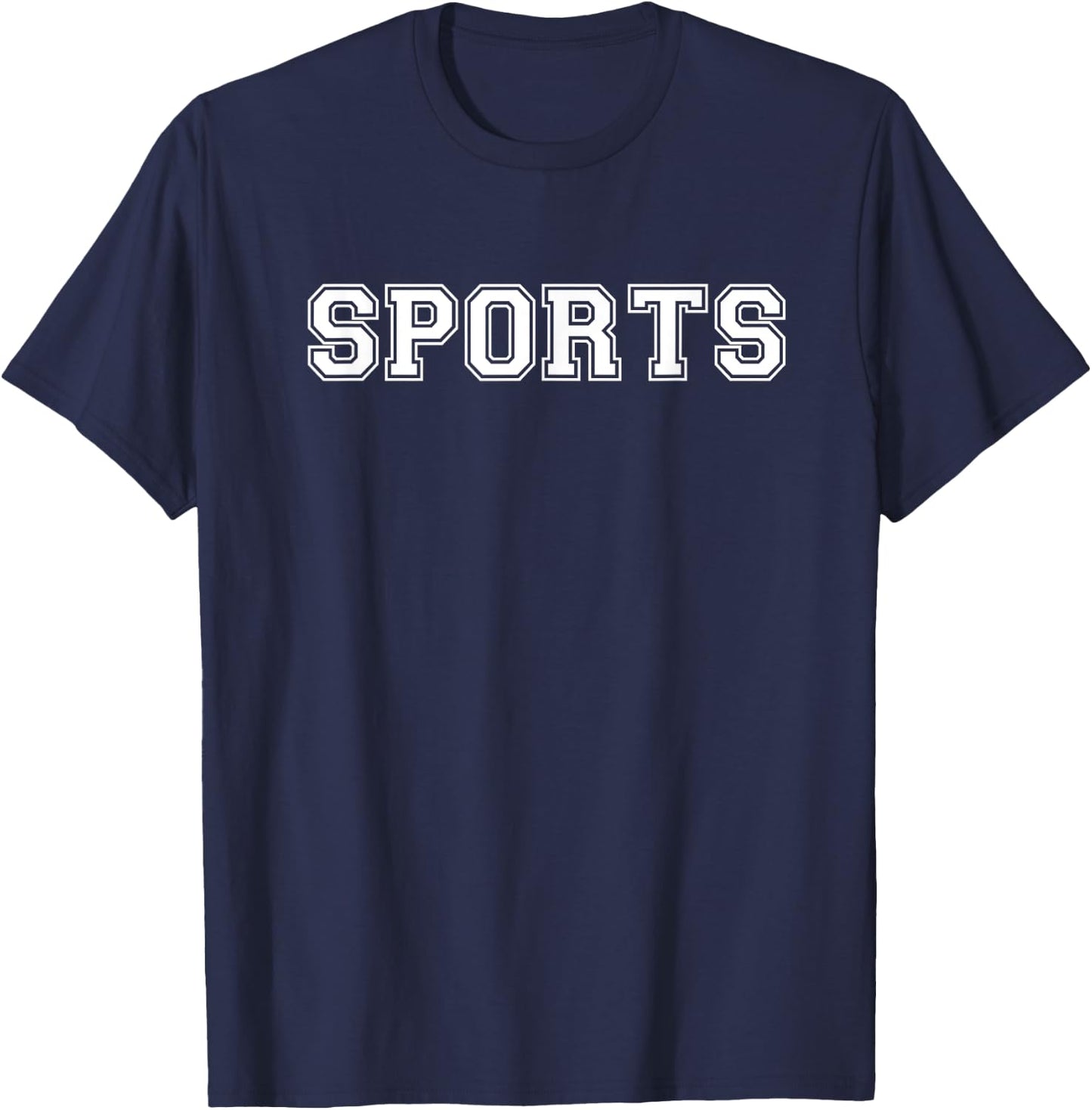 Sports T Shirt - Say Sports T-Shirt - T-Shirt | Navy