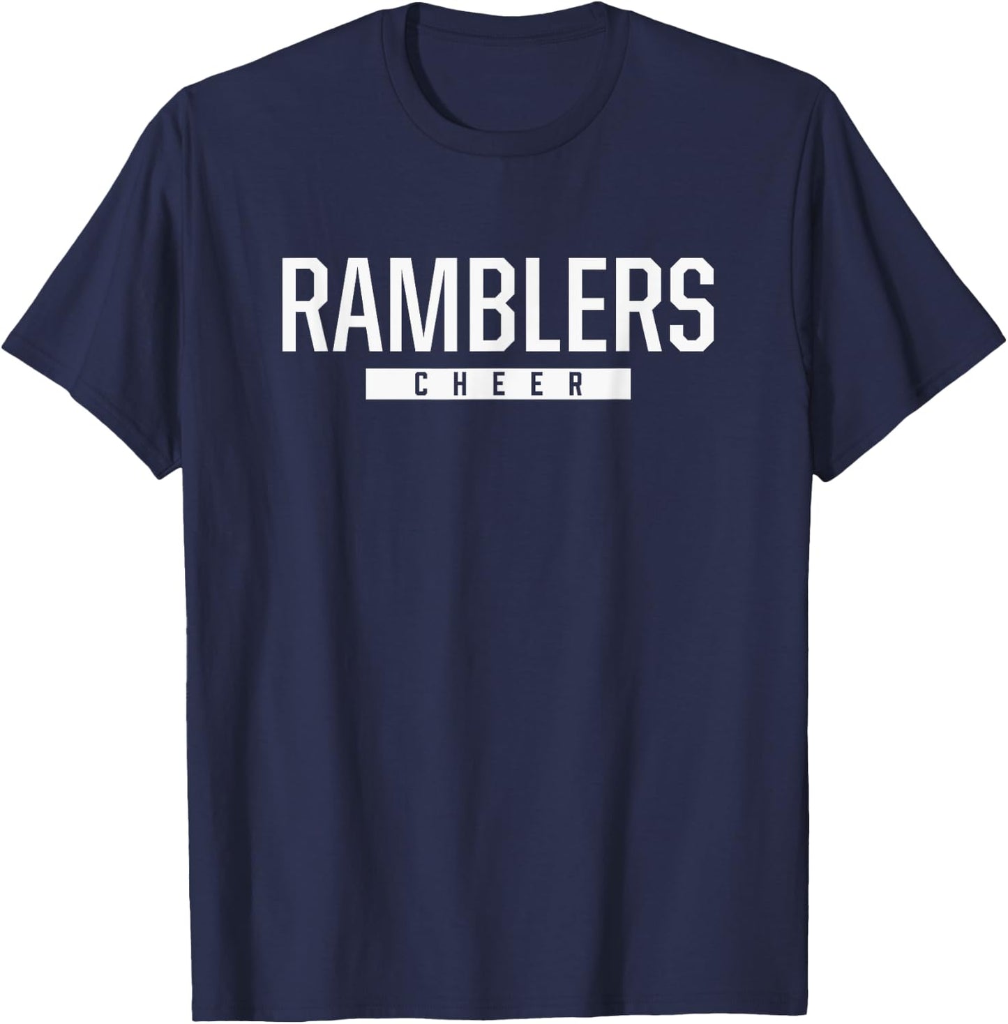 Perry Ramblers Cheer HS T-Shirt - T-Shirt | Navy