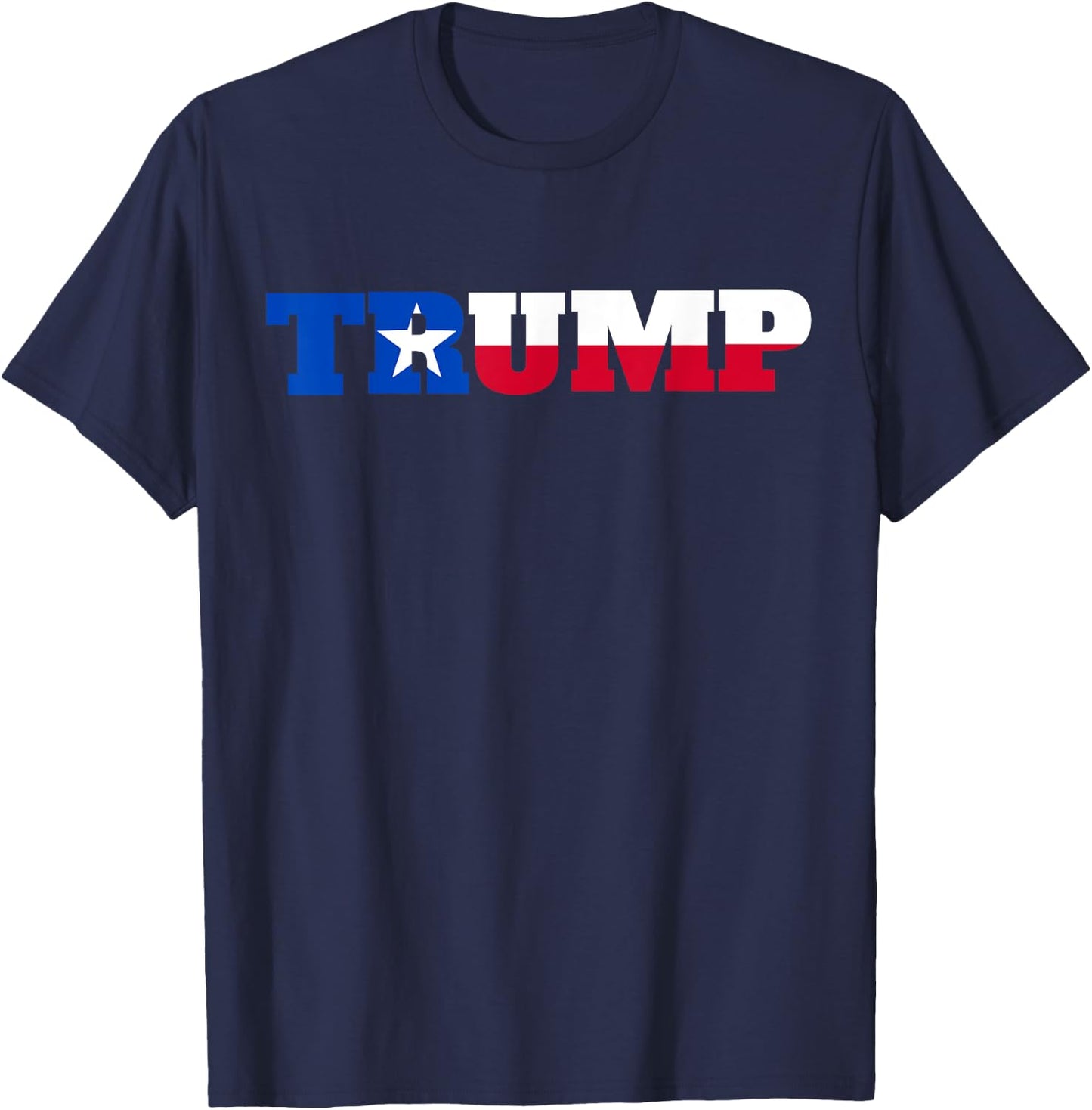 Texas Trump Texans For Trump T-Shirt - T-Shirt | Navy