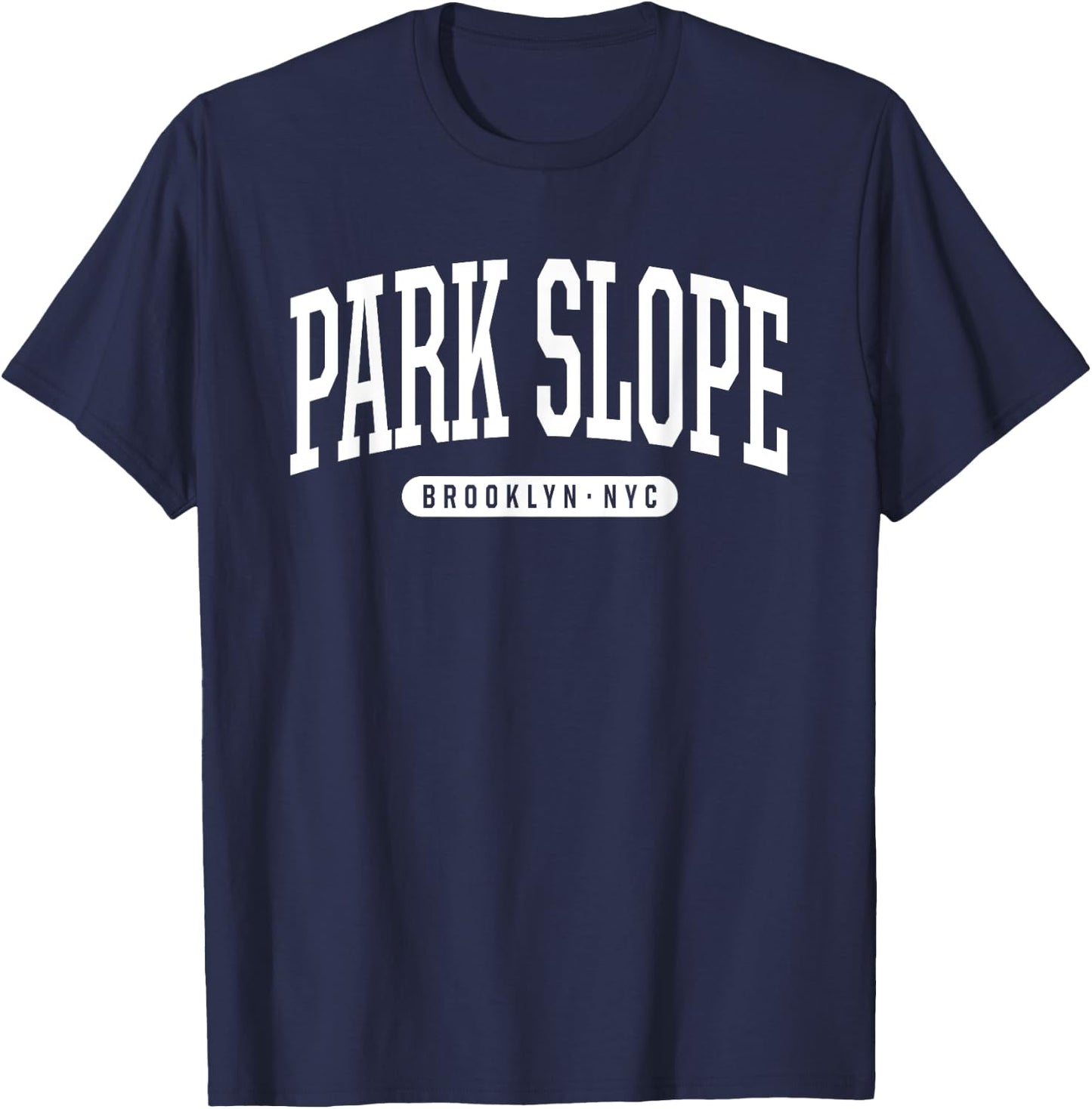 NYC Borough Park Slope Brooklyn New York T-Shirt - T-Shirt | Navy