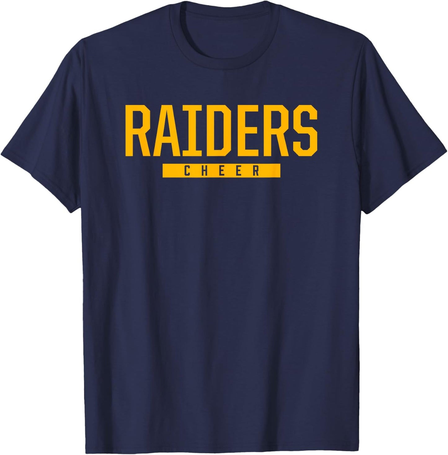 Warren East Raiders Cheer HS T-Shirt - T-Shirt | Navy