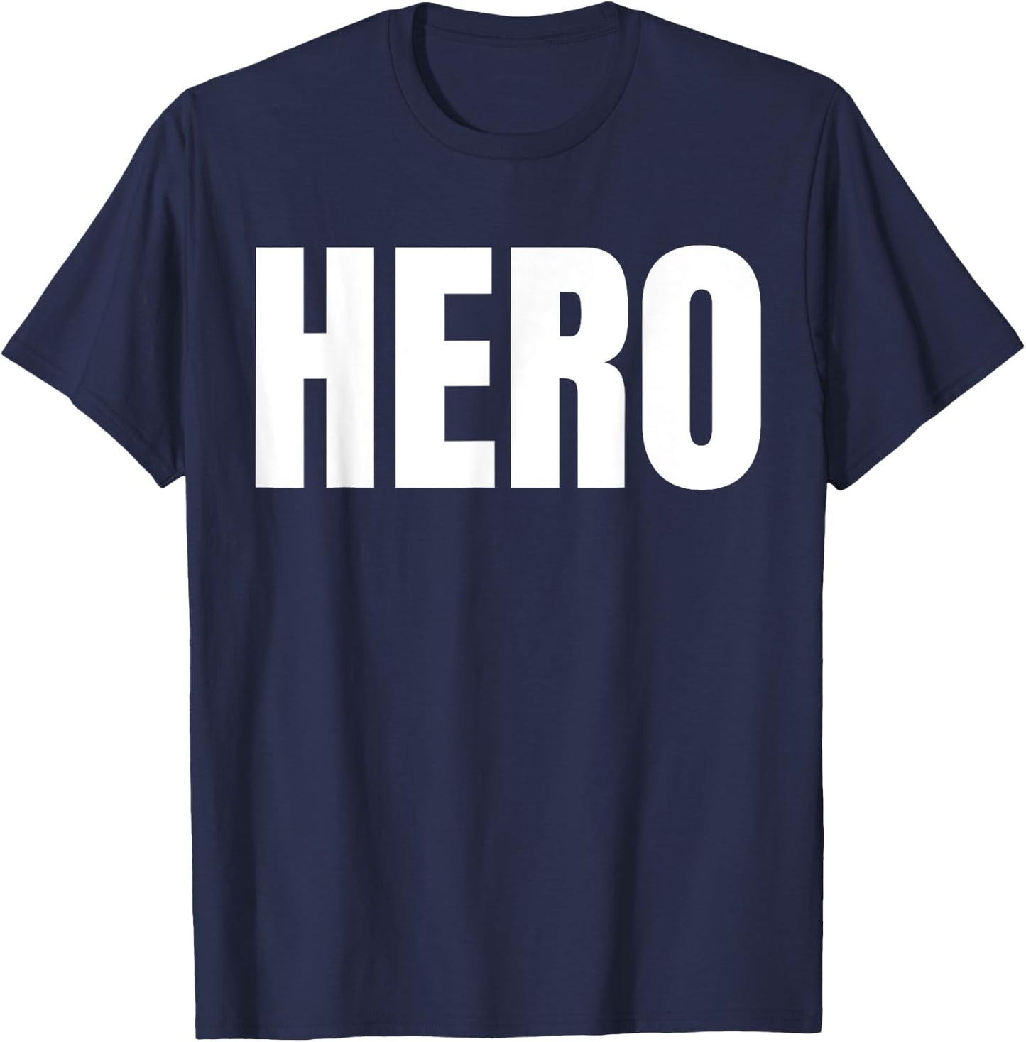 HERO. The Word Hero T-Shirt - T-Shirt | Navy