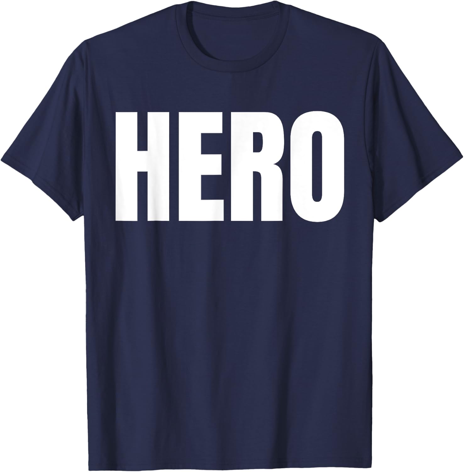 HERO. The Word Hero T-Shirt - T-Shirt | Navy